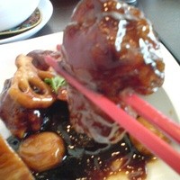 過門香 點 有楽町イトシア店 - ①黒酢の酢豚