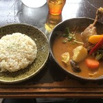 Rojiura Curry SAMURAI. 西野店 - チキンカレー　辛さ2