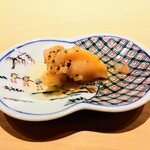 鮨 唐島 - つぶ貝のオイル漬け