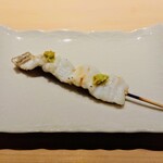 鮨 唐島 - 穴子の白焼き