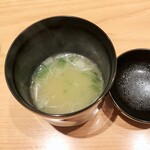 鮨 龍次郎 - お味噌汁