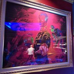 ガンダムカフェ - 安彦良和先生作のギレン総帥。