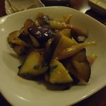 ほり - 茄子とみょうがの味噌炒め