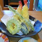 手打ちそば くるみの木 - 天ぷら