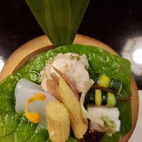 黒茶屋 - 地蒟蒻と胡麻豆腐