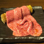 炭火焼肉 ふちおか - ミスジ　しんしん