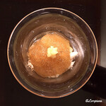 御料理 寺沢 - 菱蟹と芋茎の黒酢ｼﾞｭﾚ掛け