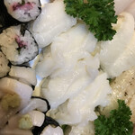 グルメ回転寿司 函太郎 - 活タコ