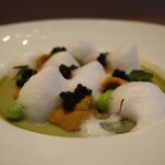 フィエルテ - 北海道産 雲丹/仏産 キャビア/枝豆/浅利アップ