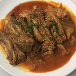 百濟 - 日本では百濟でしか食べられない料理。半年近く熟成させたキムチを使って仕上げました。