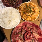 焼肉ざんまい - 今日はシンプルにご飯とニク！