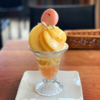 桃パフェいただきました By sa Kcyaa はつが野テラス 和泉中央 カフェ 食べログ 桃パフェいただきました By sa Kcyaa はつが野テラス 和泉中央 カフェ 食べログ