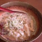 らーめん黒山 - コク味噌(ハーフ)╱600円