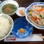 Seiryu Uken - 八宝菜定食 780円と安いが・・