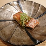 寿しの吉乃 - 金目鯛の竜田揚げ
