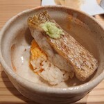 寿しの吉乃 - のどぐろの卵かけご飯
