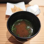 寿しの吉乃 - 味噌汁