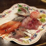 金町製麺 - 刺身盛