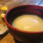 草庵 - そばがき