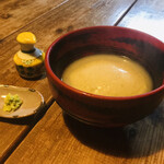 草庵 - そばがき