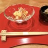 眞由膳 - ★9桃と帆立の和え物★9茄子の胡麻和え