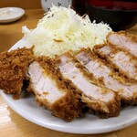 とんかつ山家 - ロースかつ定食大