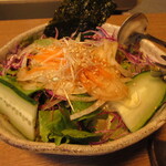 網焼レストラン 見蘭 - チョレギサラダ 660円　(2020.7)