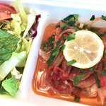ギリシャ料理 taverna ミリュウ - Greek Lunch 赤魚のスペシオータ。