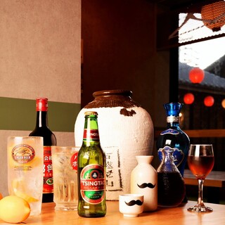 ●A rich variety of alcohol! Feel free to drink your favorite alcohol♪