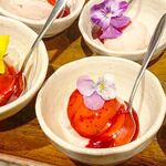 本日のジェラートorシャーベット