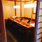 h Nishiya - 1階テーブル席個室４名～８名様用