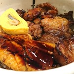 楽しい煉屋 - 「焼肉うな丼」②