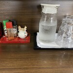 やきとりもず - お水はセルフ