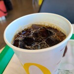 マクドナルド - アイスコーヒーM(クーポン120円)