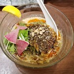 中華ノ麺 シンフウ - 冷しよだれ鶏担担麺