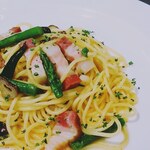 ロシナンテ2世 - 生パスタのアーリオ・オリオ・ペペロンチーノ