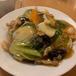 南海飯店 - かたい焼ソバ①