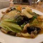 南海飯店 - かたい焼ソバ②