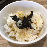 鳥そば 真屋 - 出汁茶漬け