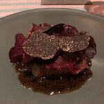 restaurant Noël - 宇部牛サーロインのグリエ。