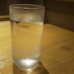 備長炭炙りと旨い酒 狛の家 - 和らぎ水