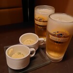 イタリアンダイニング グラッツェ 札幌駅JR55店 - ビールとお通し