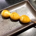 三酉屋 - うずら卵165円