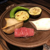 吉祥寺 三うら - 陶板で