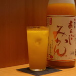 こころや - あらごしみかんソーダ割り