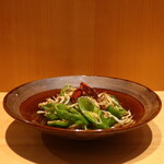 こころや - 万願寺唐辛子のしらすおかか炒め