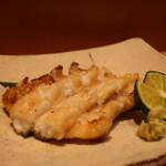 こころや - 穴子の白焼きアップ