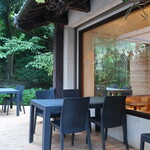 こころや - 新設されたテラス席