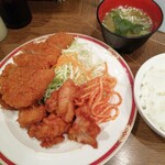 キッチン大正軒 - ロースかつと唐揚げ