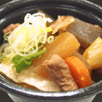 Homemade Motsu-nabe (Offal hotpot)